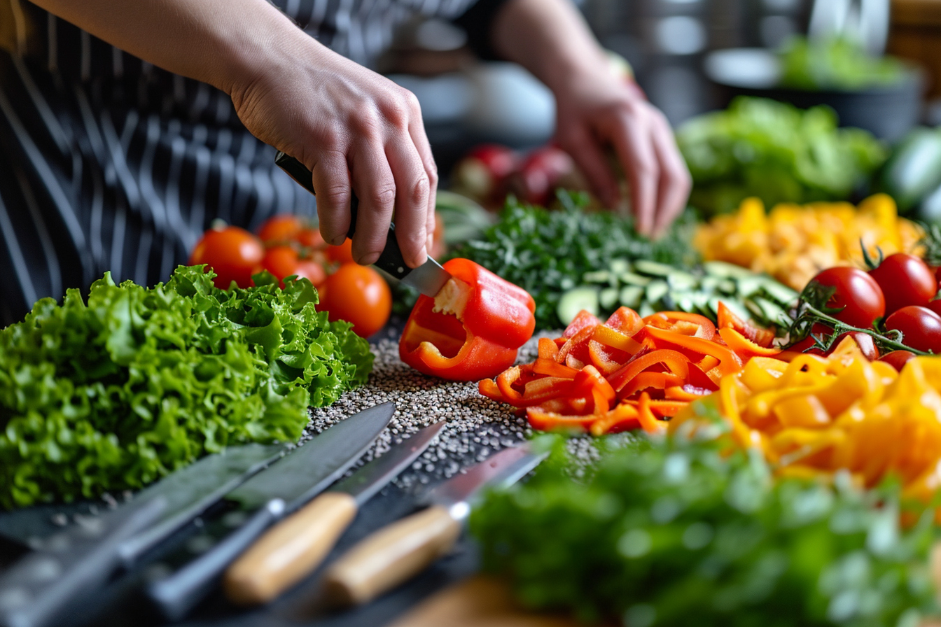 Mastering healthy vegan cooking: techniques de cuisine végétalienne à faible teneur en gras